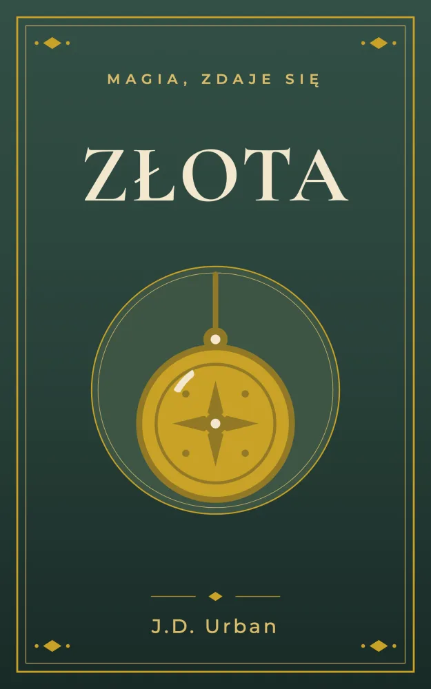Okładka noweli „Złota" J.D. Urbana