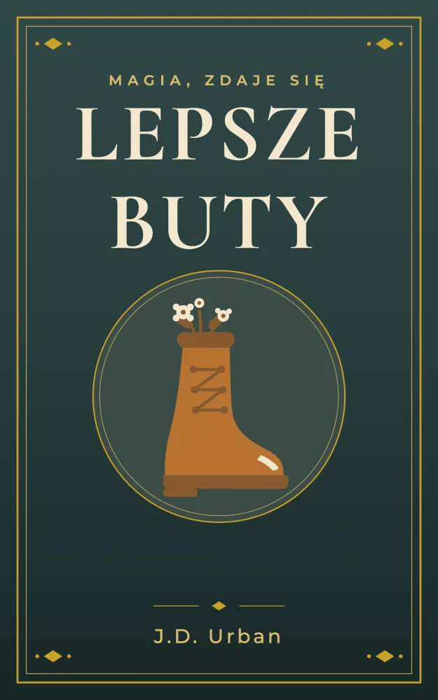 Okładka „Lepsze buty" J.D. Urbana